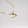 Willow T-Bar Necklace sold by PRYA