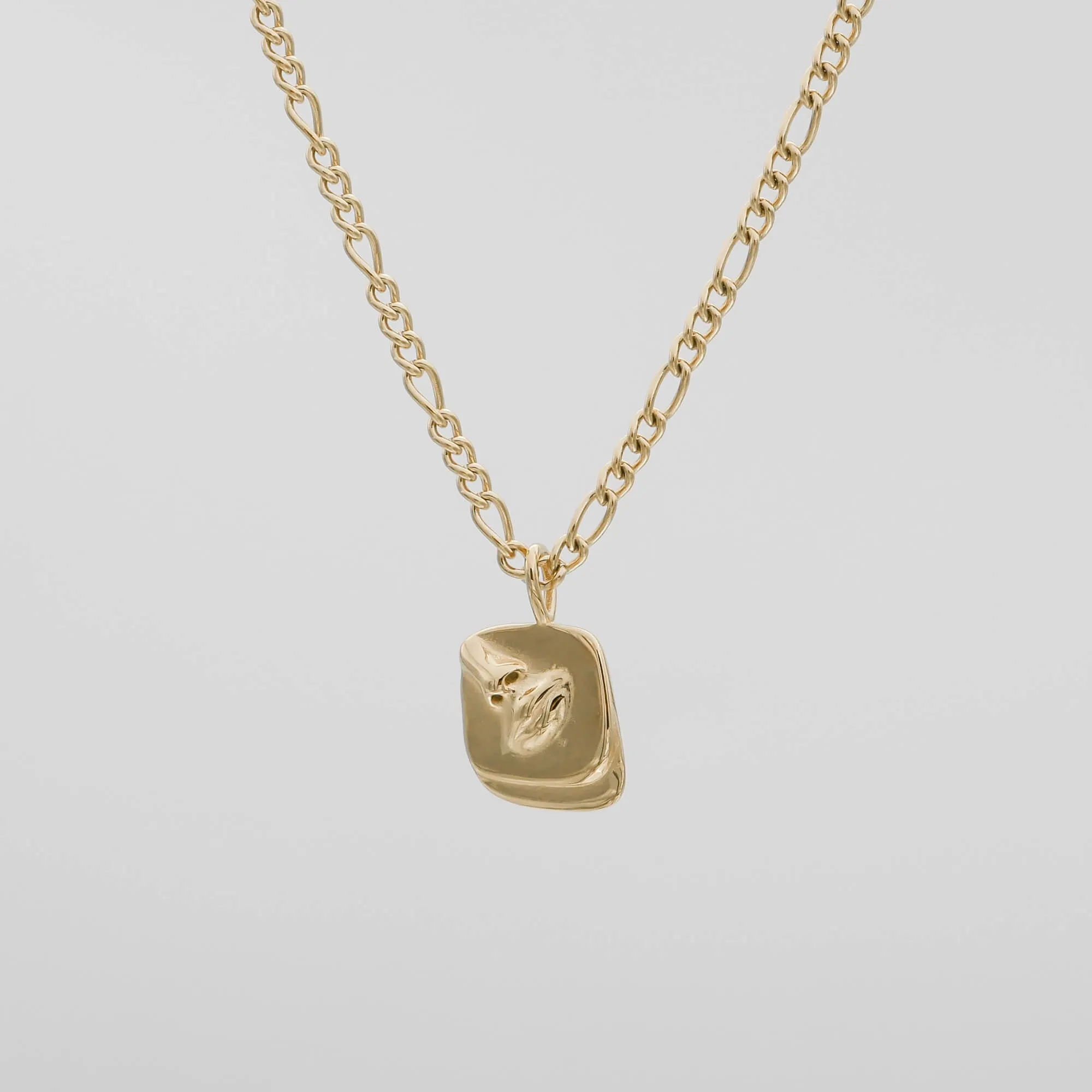 Anika Face Pendant Necklace sold by PRYA