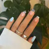 Jada Baguette Cut CZ Adjustable Ring | Gold sold by PRYA