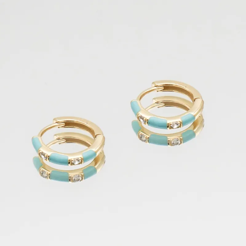 Elsa Huggie Earrings sold by PRYA