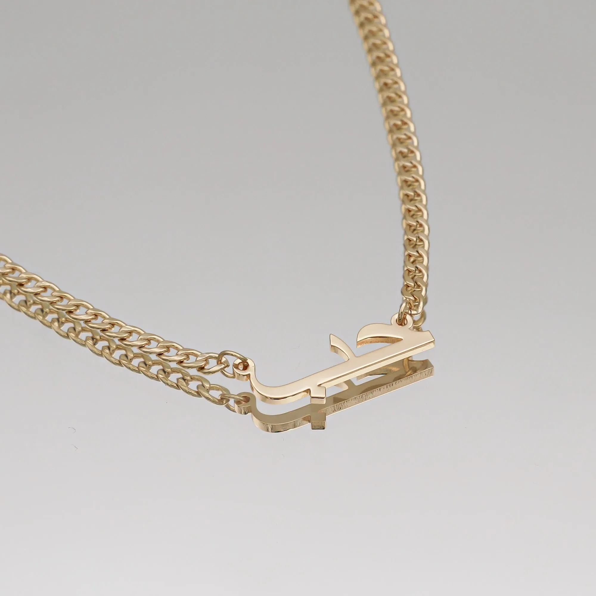 Arabic Love Necklace sold by PRYA product image thumbnail 2