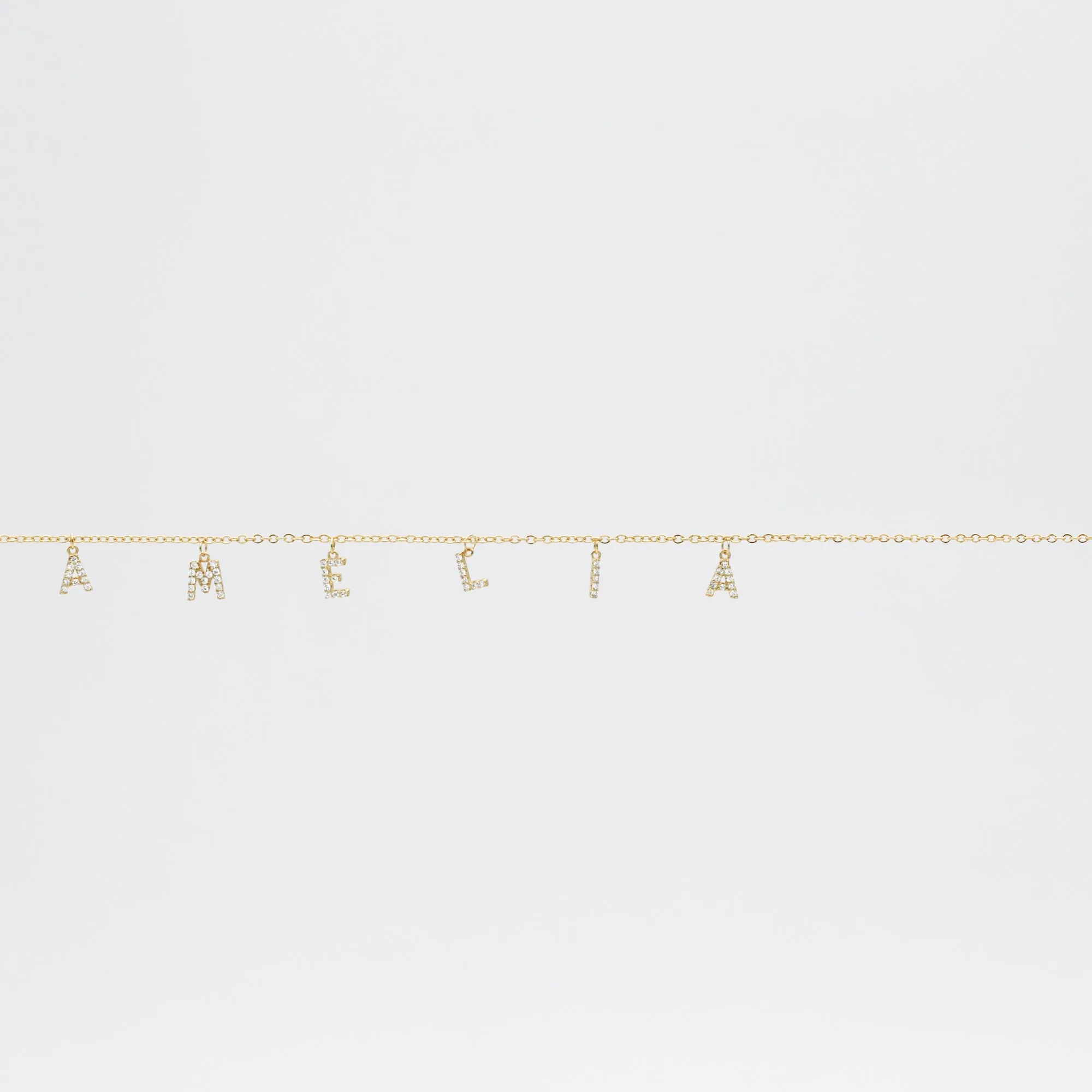 Nevada Custom Name Belly Chain sold by PRYA