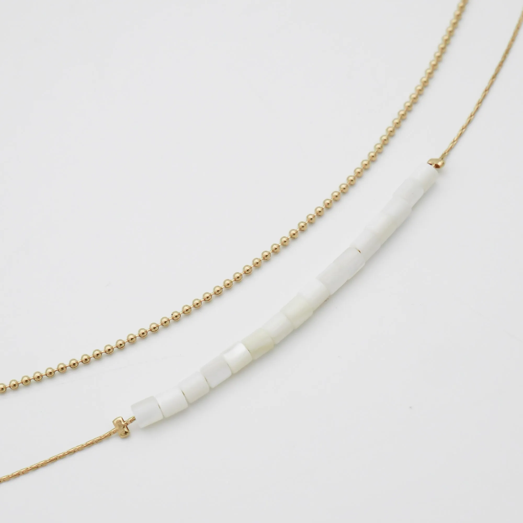 Kaia Layered Anklet sold by PRYA product image thumbnail 4