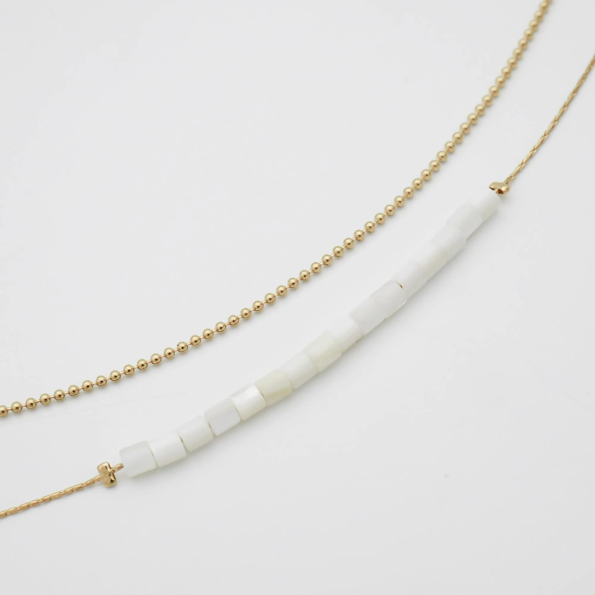 Kaia Layered Anklet sold by PRYA product image thumbnail 5