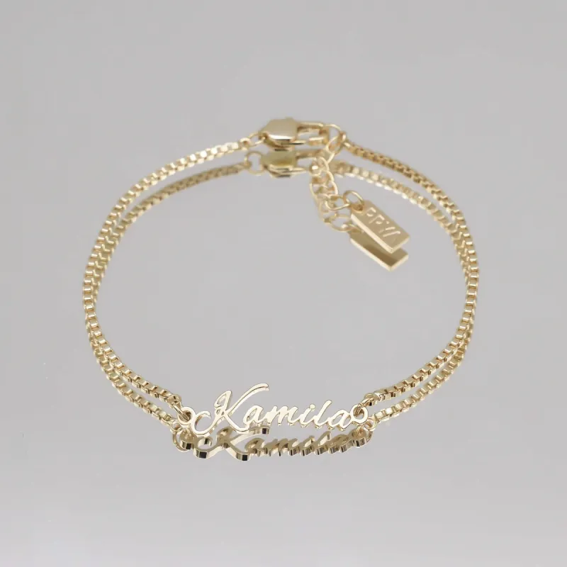 Venice Custom Name Bracelet sold by PRYA