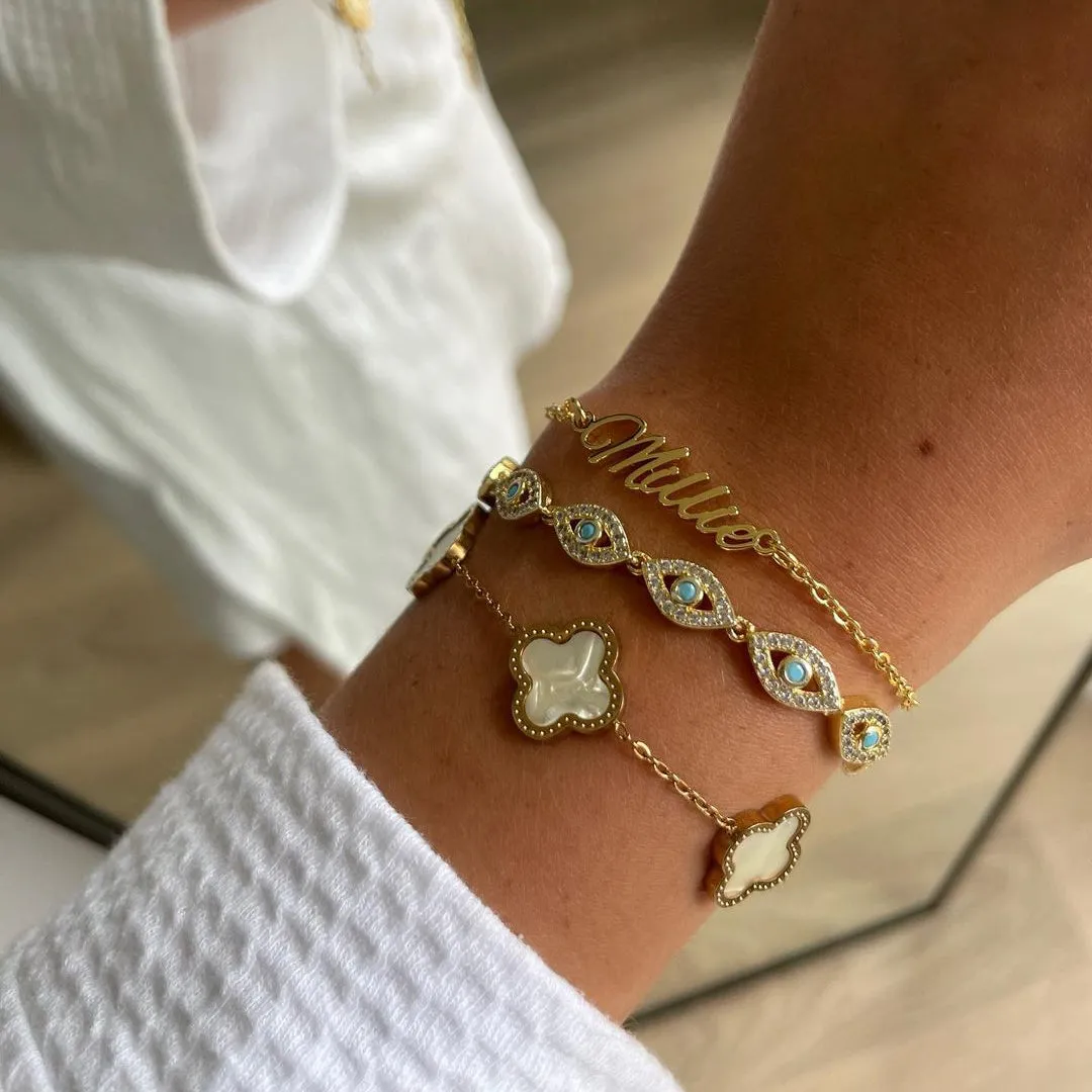 Venice Custom Name Bracelet sold by PRYA product image thumbnail 3