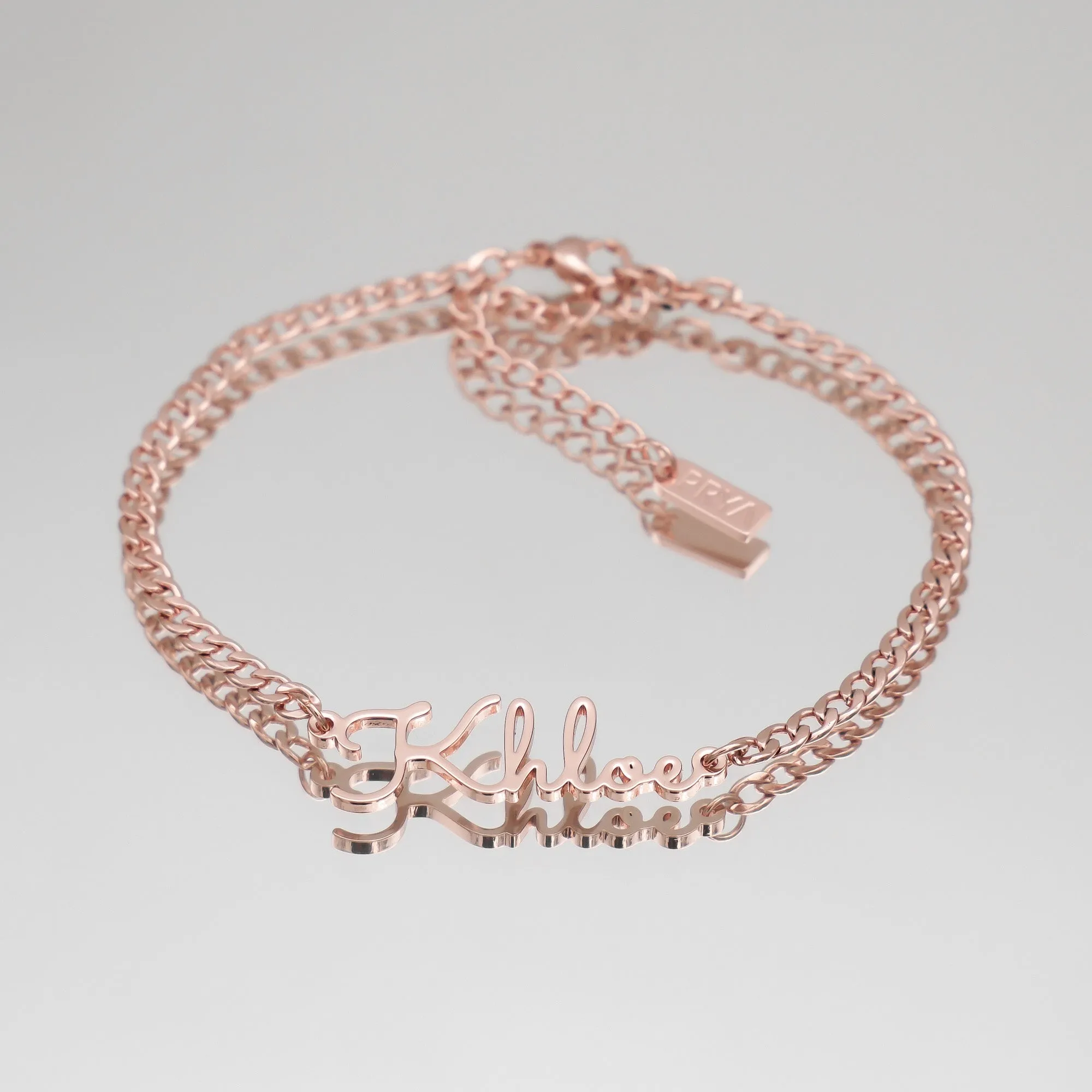 London Custom Name Anklet sold by PRYA product image thumbnail 3