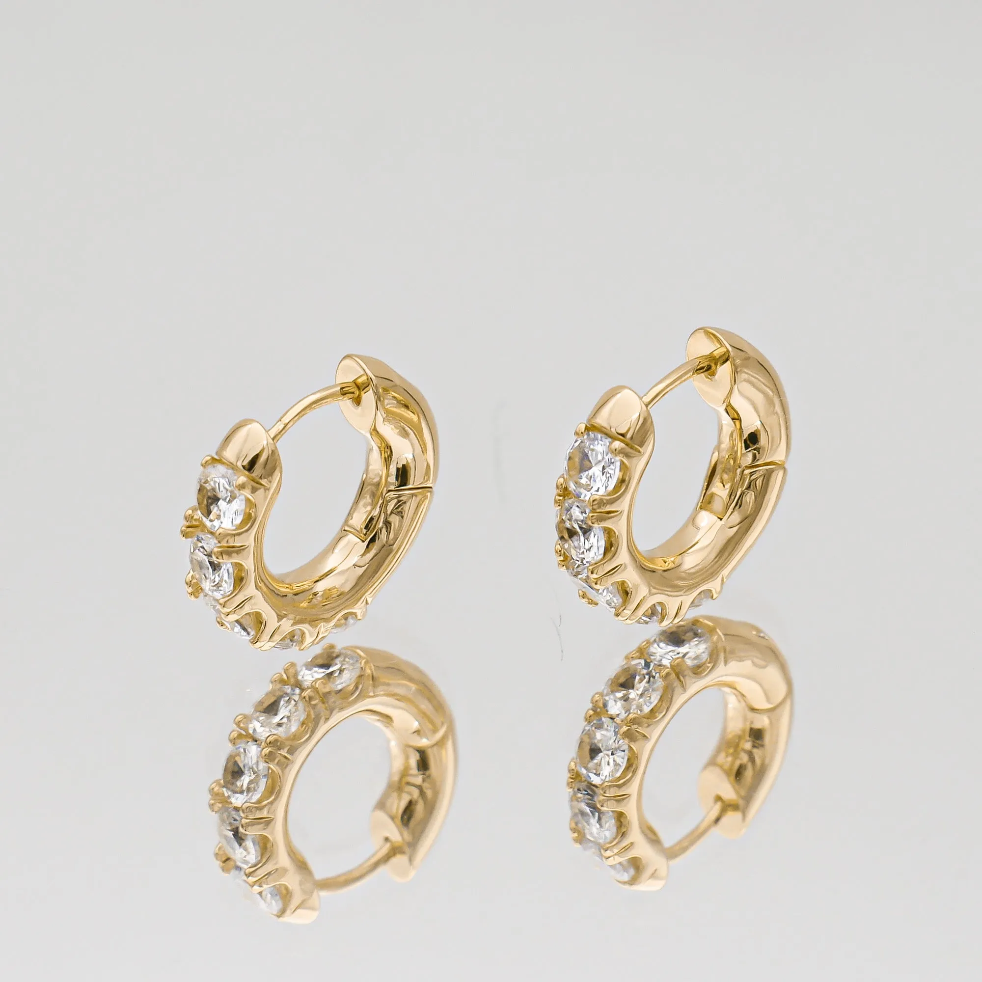 Amery CZ Earrings sold by PRYA product image thumbnail 5