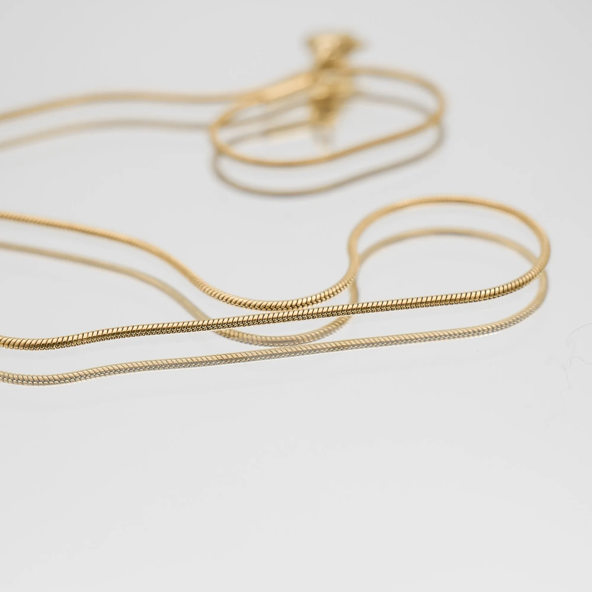 Fine Snake Chain | Gold sold by PRYA product image thumbnail 2