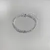 Figaro Chain Anklet Silver sold by PRYA