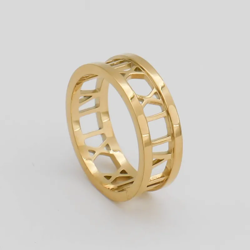 Roman Numeral Ring sold by PRYA