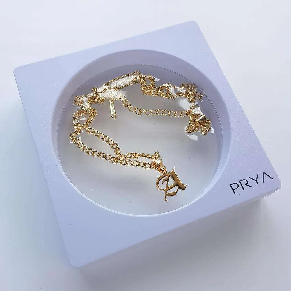 Cubana Initial Necklace sold by PRYA product image thumbnail 3