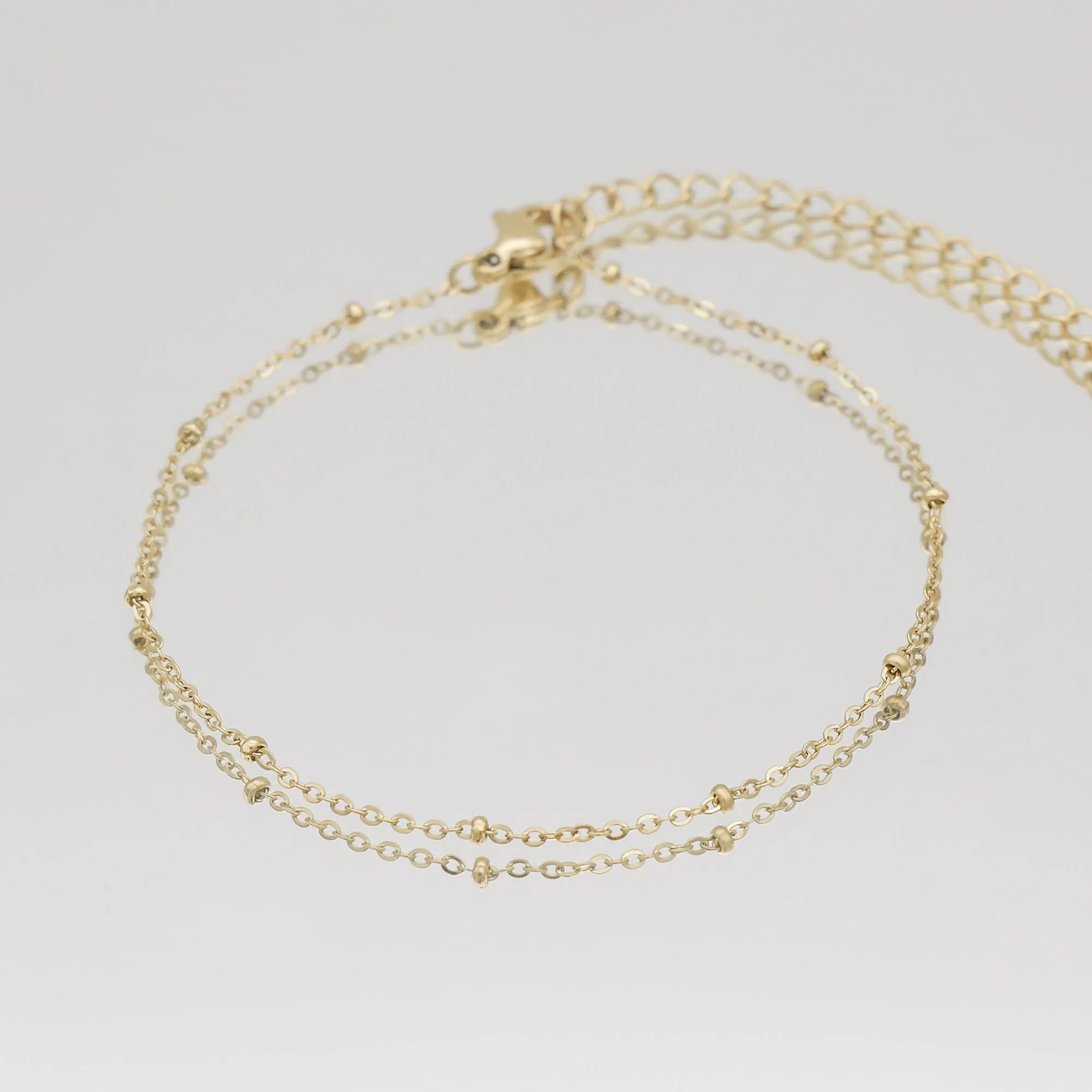 Layla Beaded Anklet sold by PRYA product image thumbnail 3