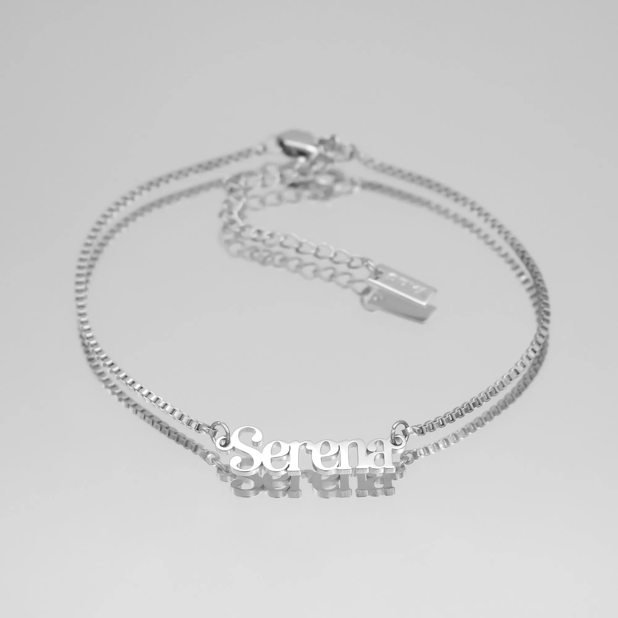 Dubai Custom Name Anklet sold by PRYA product image thumbnail 4