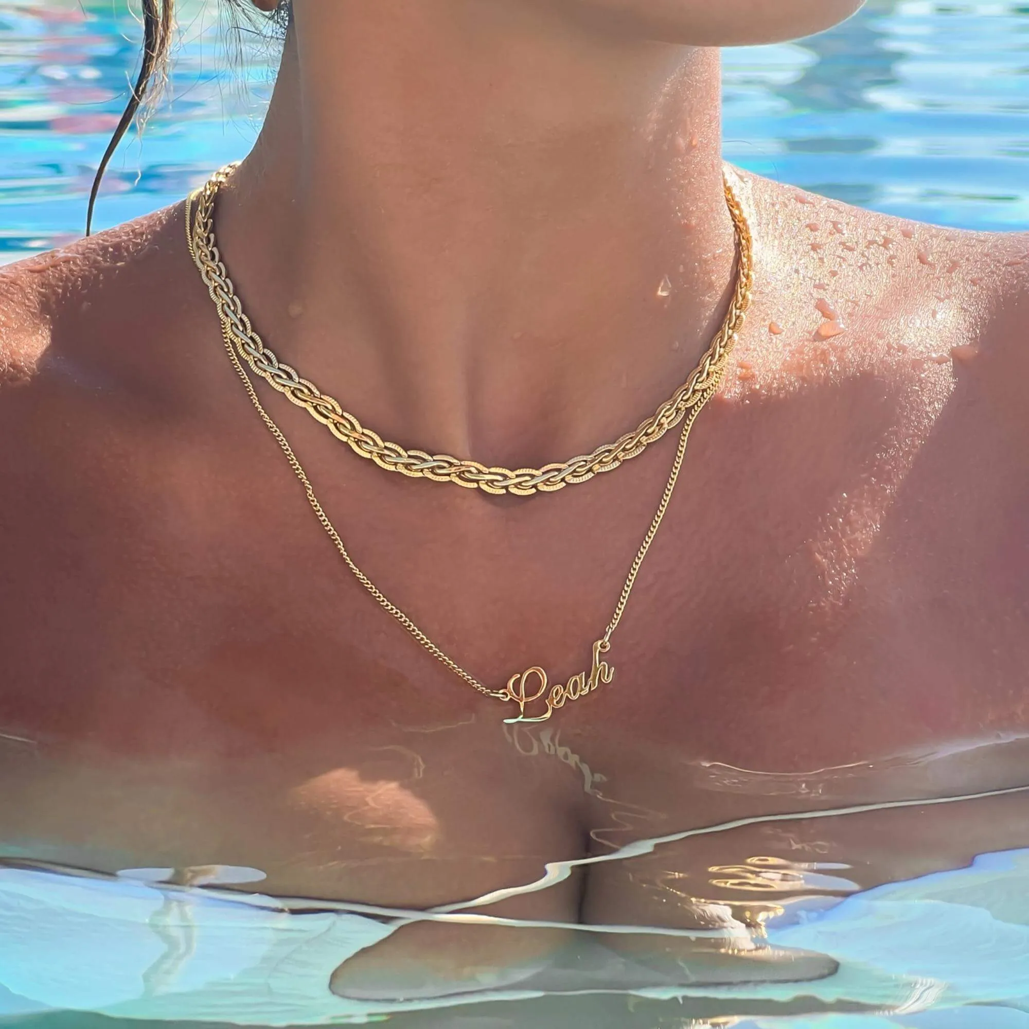 Liana Braided Chain sold by PRYA product image thumbnail 3