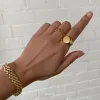 Classic Gold Signet Ring sold by PRYA