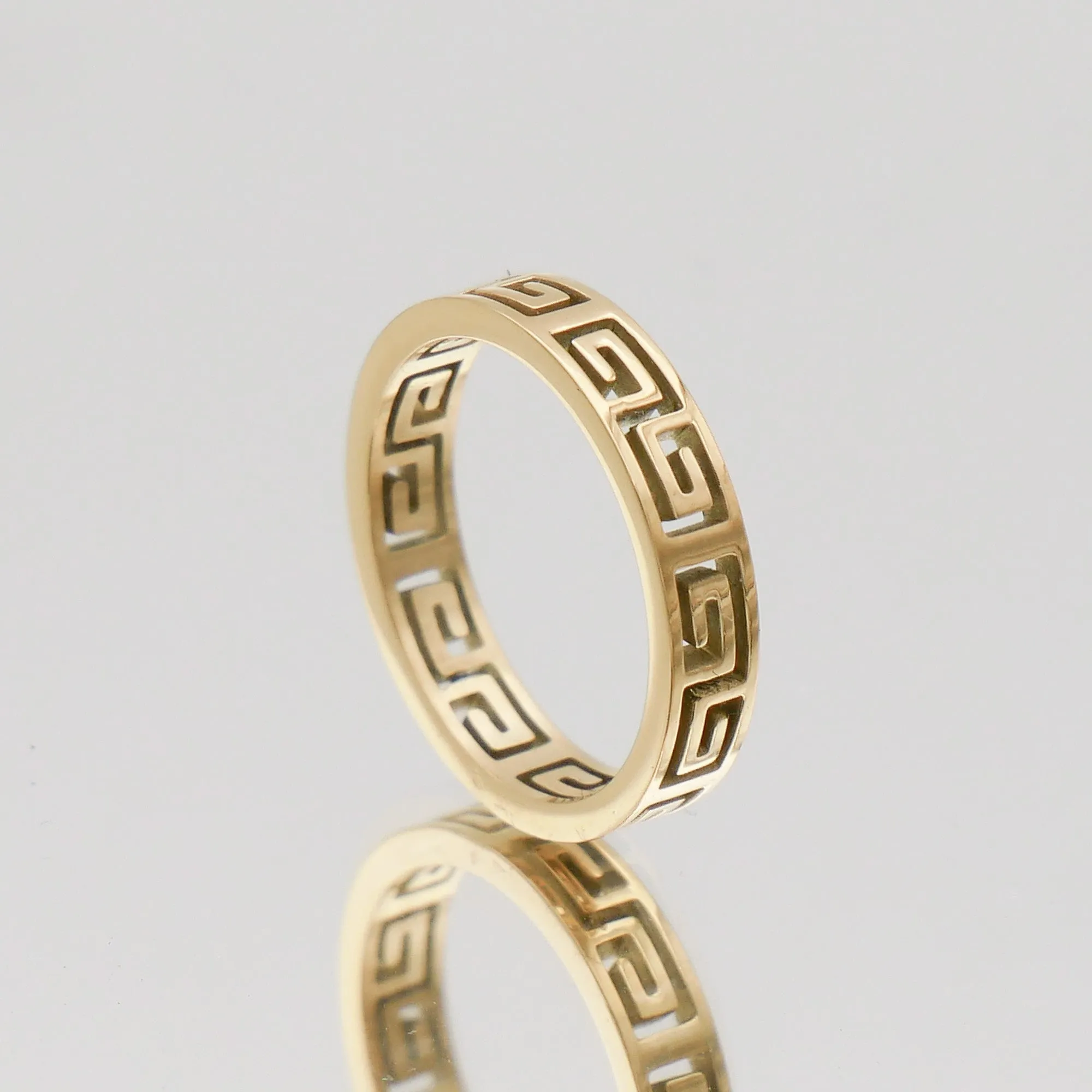 Aria Greek Meander Ring sold by PRYA product image thumbnail 2
