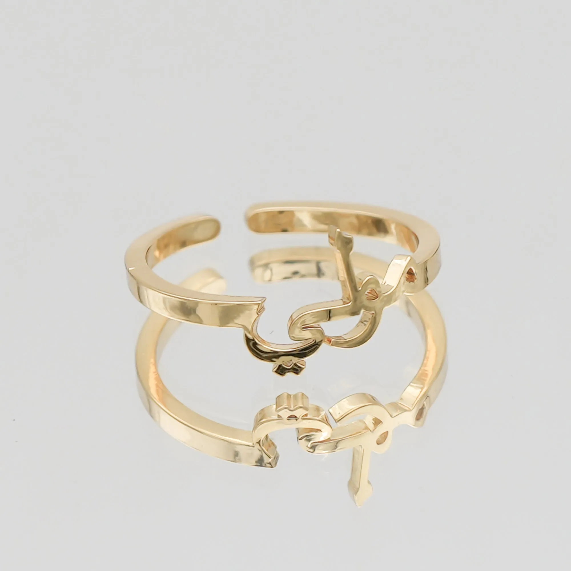 Arabic Custom Name Ring sold by PRYA product image thumbnail 4