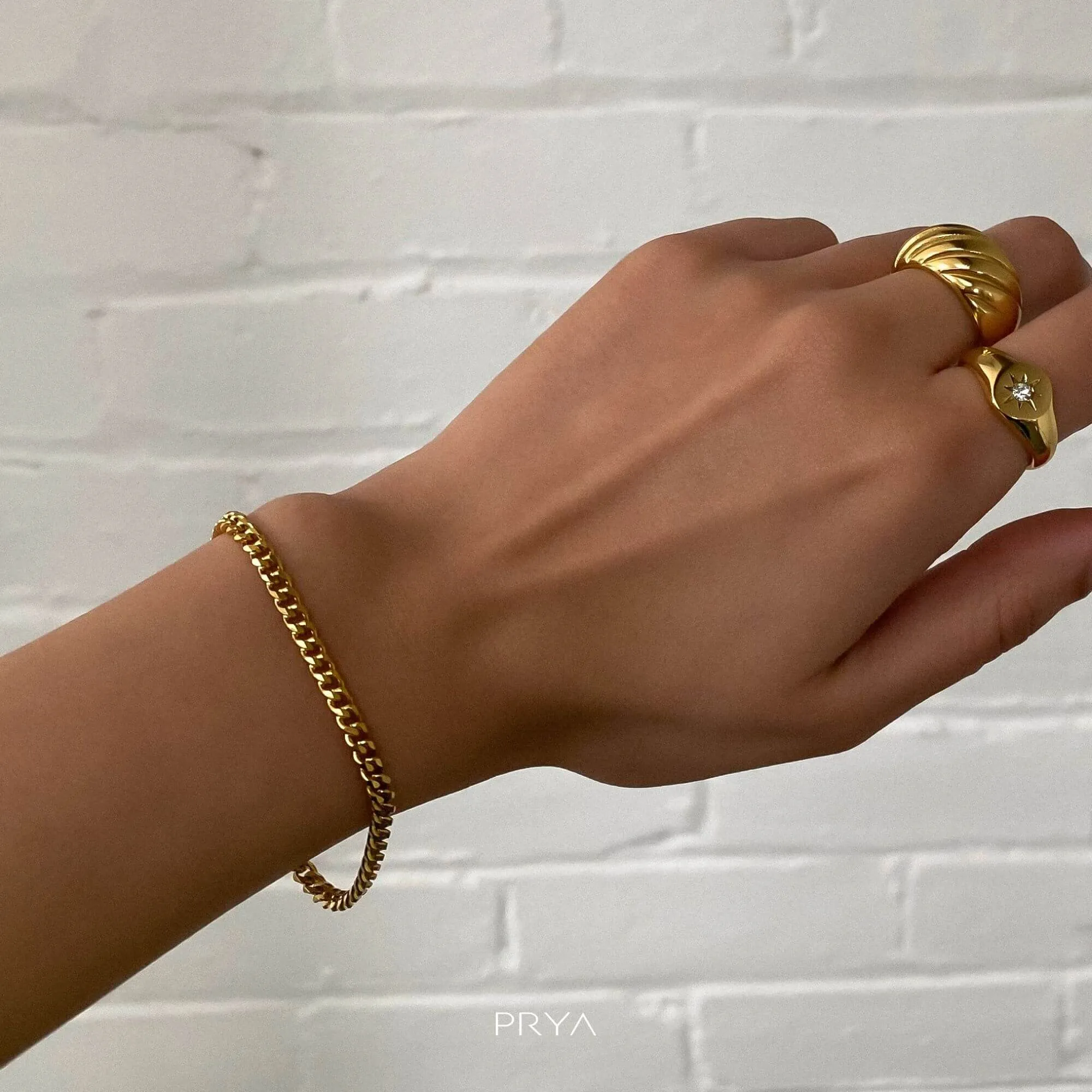 Cuban Chain Bracelet sold by PRYA product image thumbnail 5