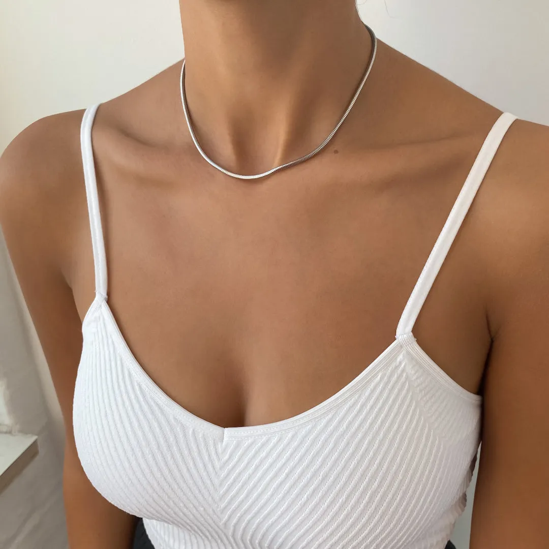 Snake Chain | Silver sold by PRYA