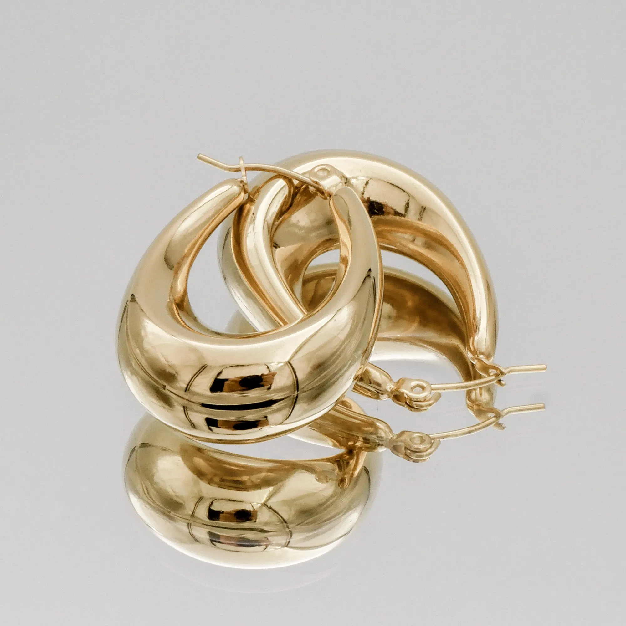 Alyssa Hoop Earrings sold by PRYA product image thumbnail 4