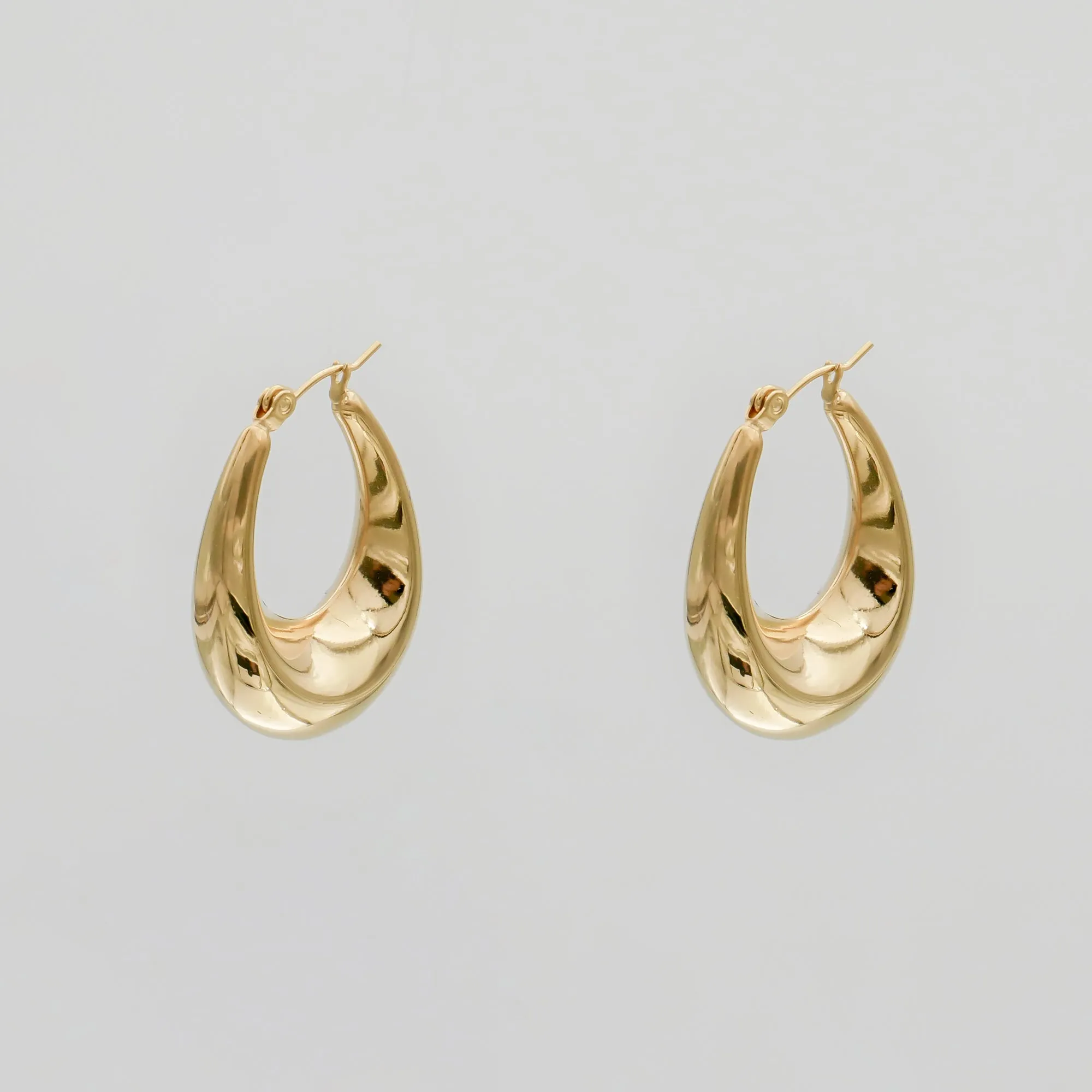 Alyssa Hoop Earrings sold by PRYA product image thumbnail 3