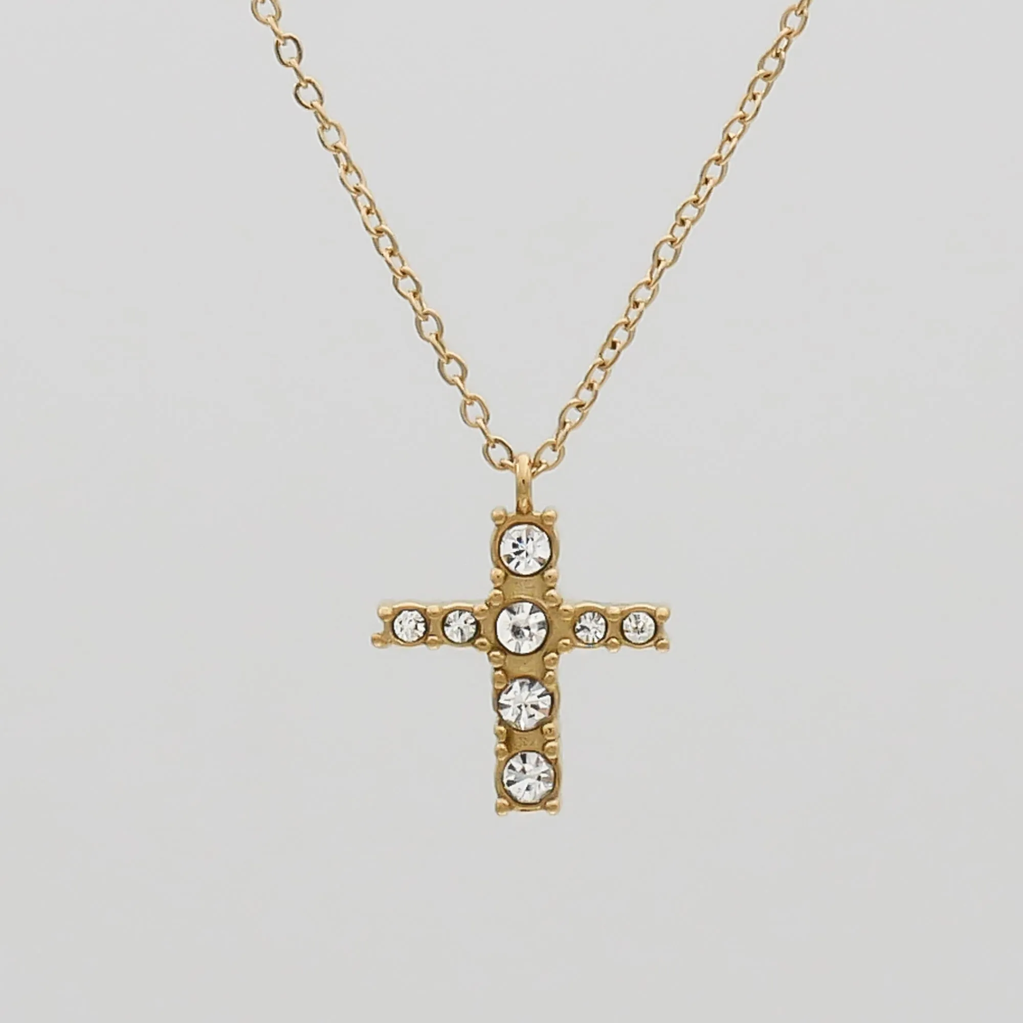 Hope Cross Necklace sold by PRYA