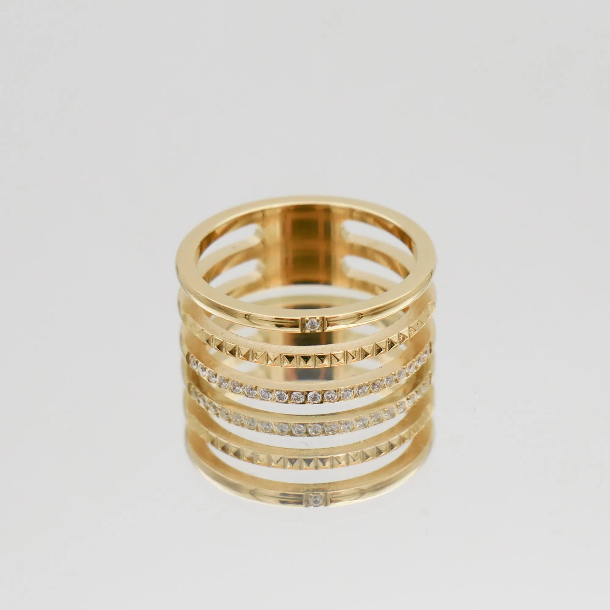 Liliana Layered Ring sold by PRYA product image thumbnail 4