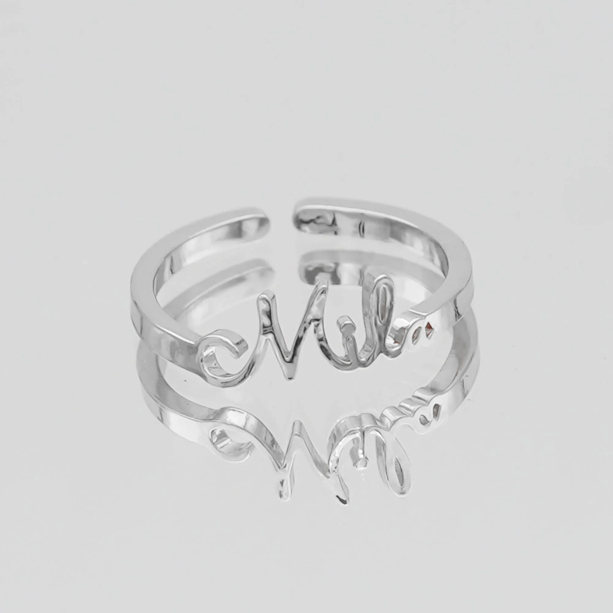 London Custom Name Ring sold by PRYA product image thumbnail 4