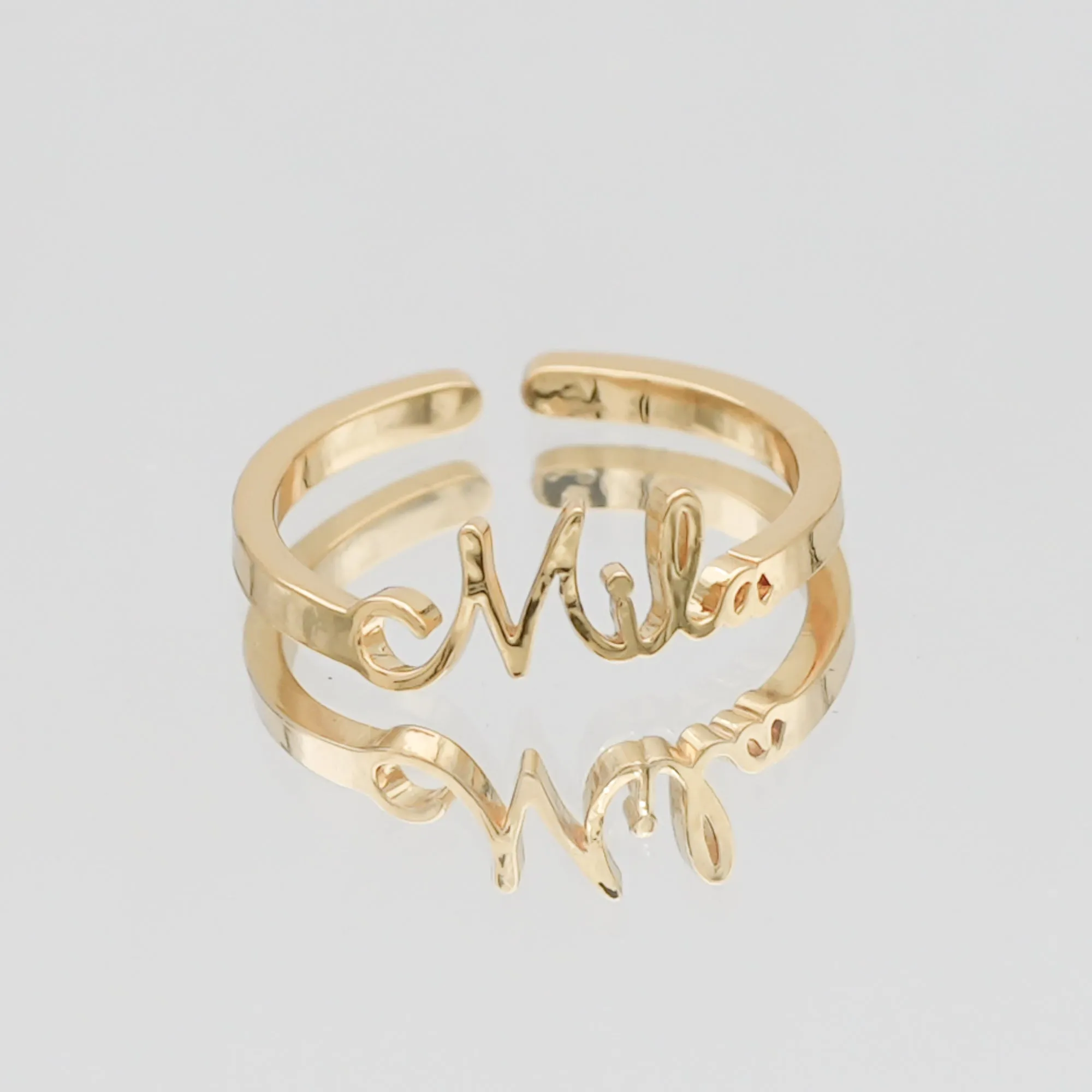 London Custom Name Ring sold by PRYA product image thumbnail 3