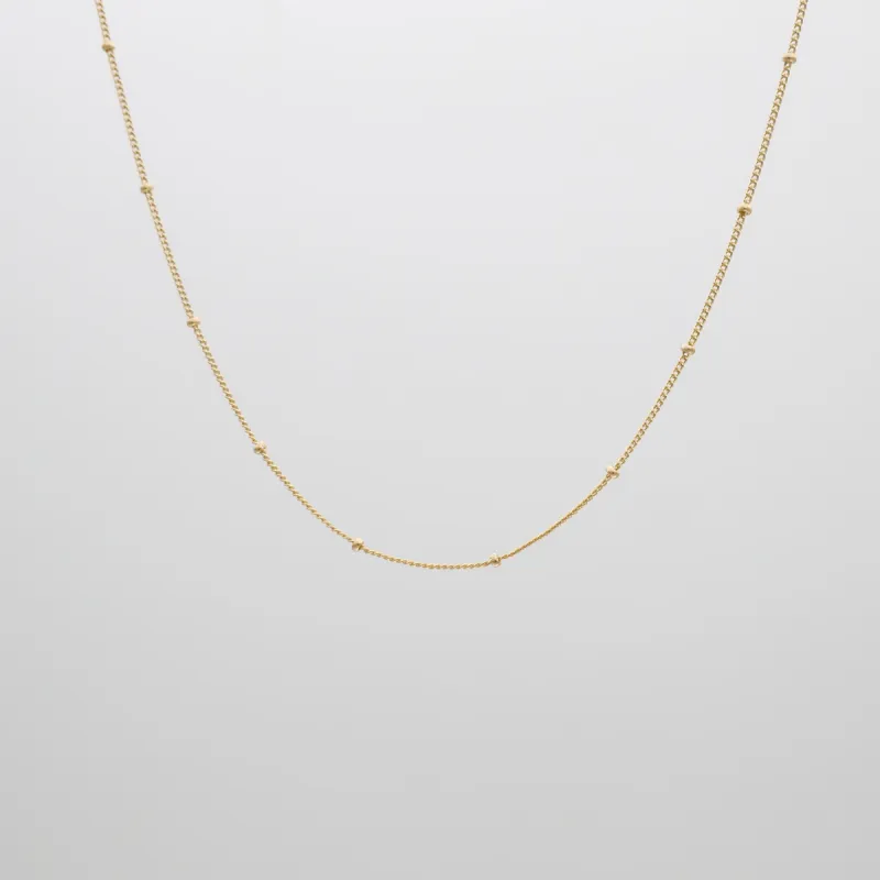 Hallie Beaded Ball Necklace sold by PRYA