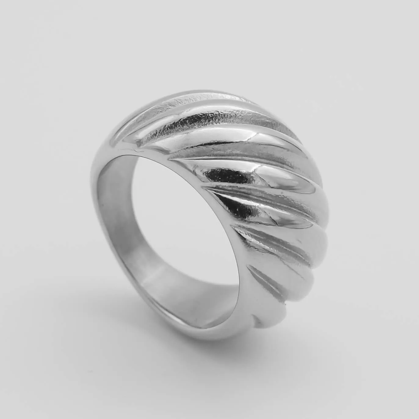 Venus Dome Ring | Silver sold by PRYA product image thumbnail 2