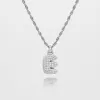 ICY Bubble Letter Initial Necklace sold by PRYA