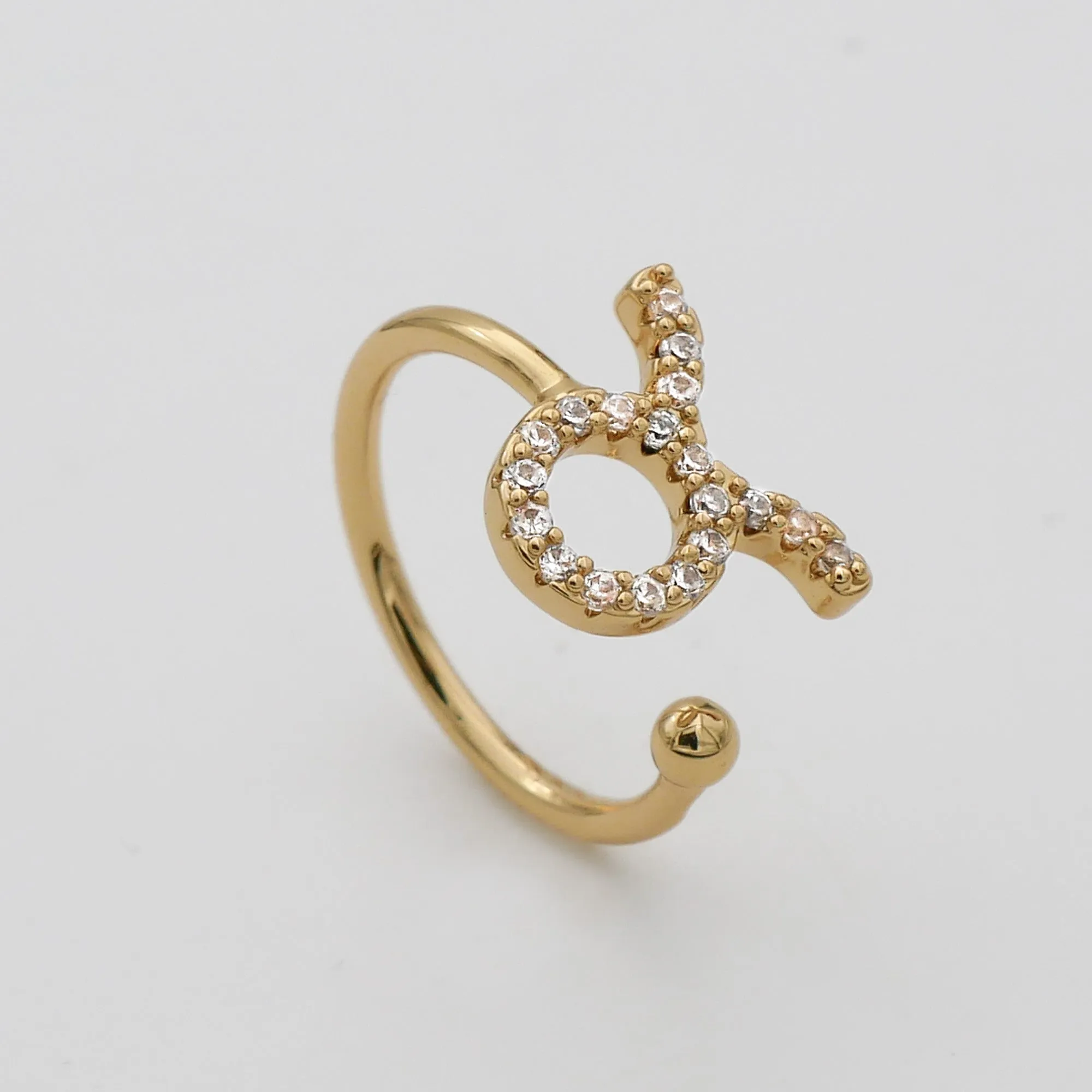 Pave Zodiac Ring sold by PRYA product image thumbnail 3