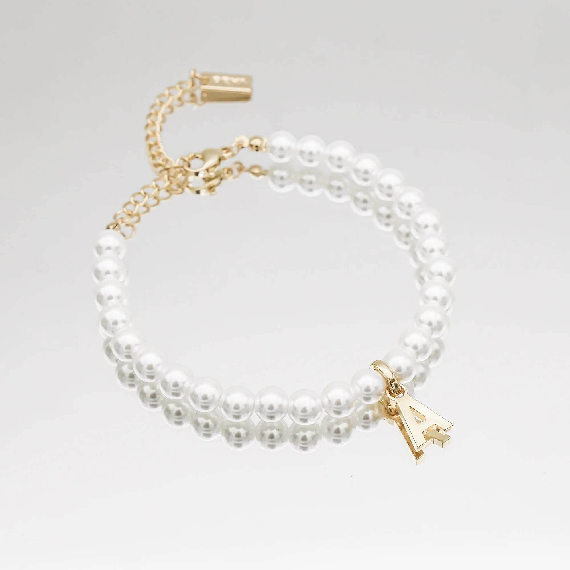 Classic Pearl Initial Bracelet sold by PRYA product image thumbnail 2