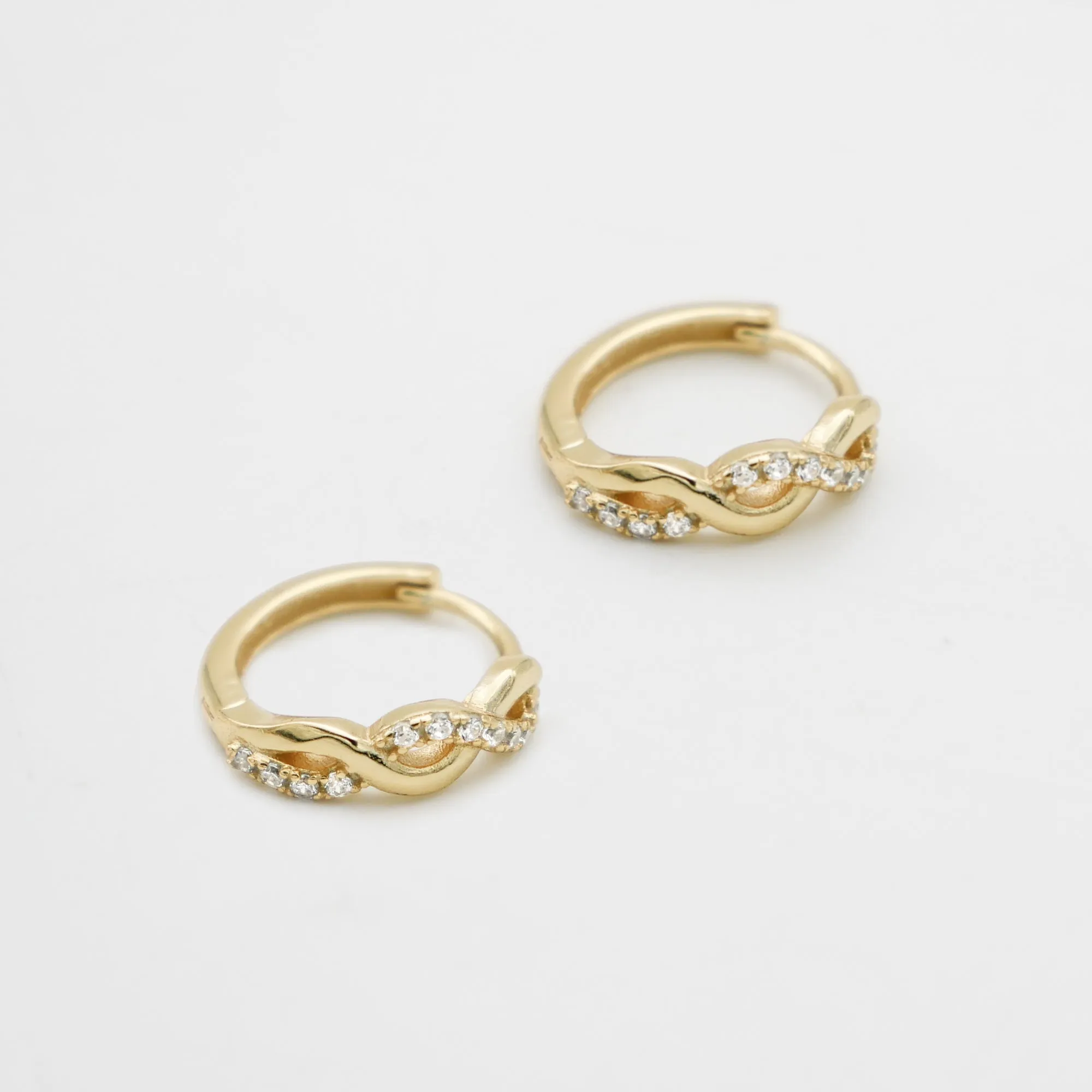 Riva Huggie Earrings sold by PRYA product image thumbnail 2