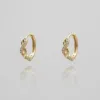 Riva Huggie Earrings sold by PRYA