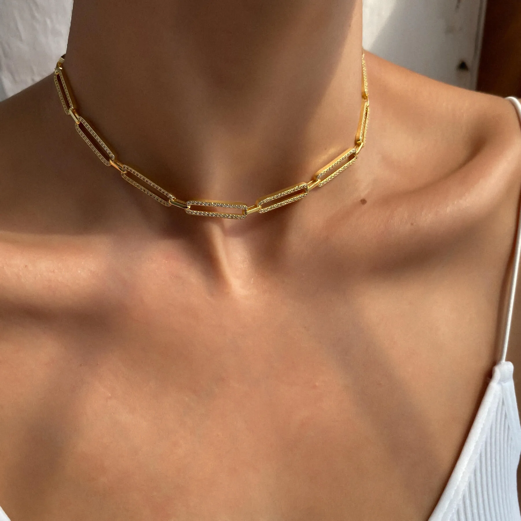 Lyla Link Choker sold by PRYA product image thumbnail 5