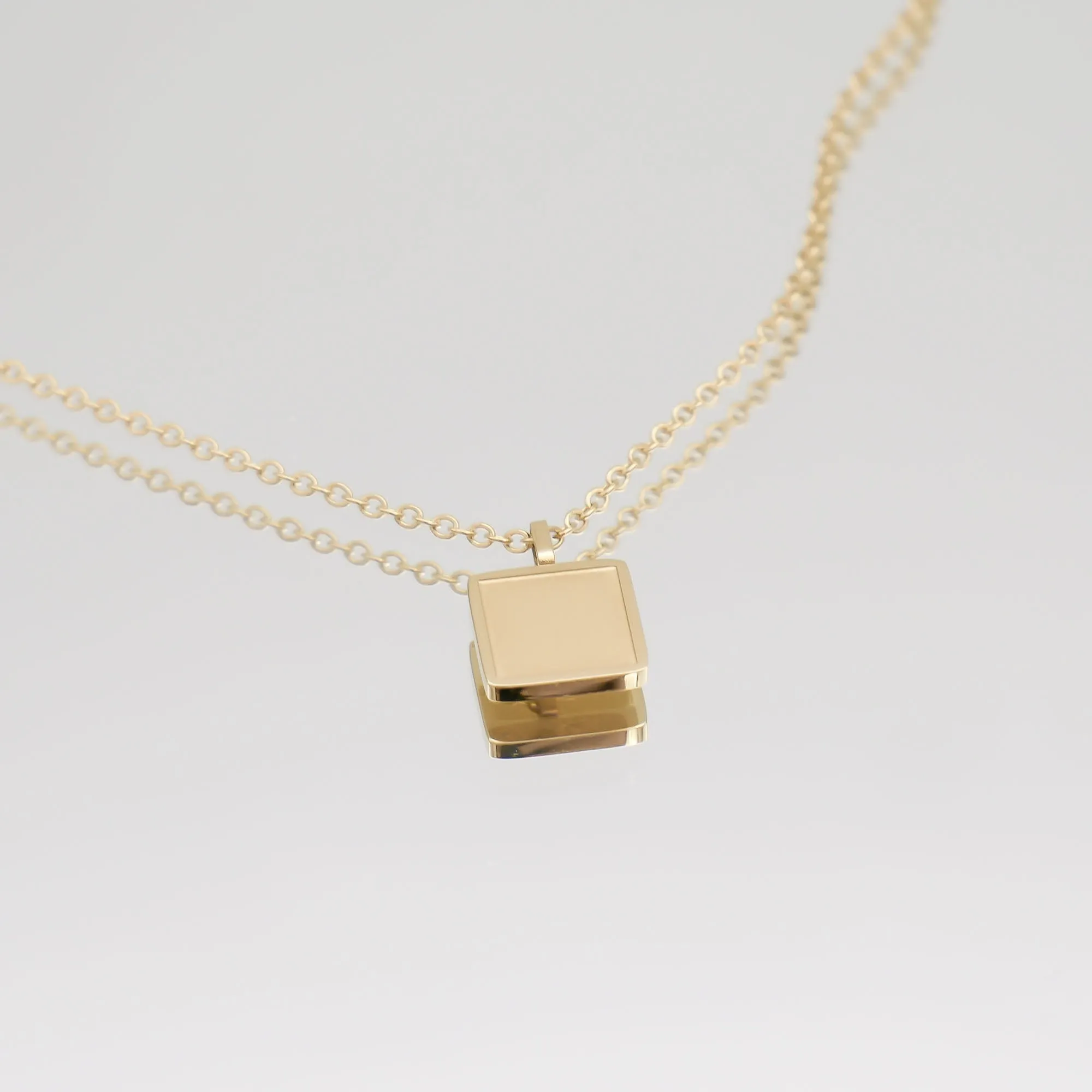 Demi Dainty Tablet Necklace sold by PRYA product image thumbnail 3