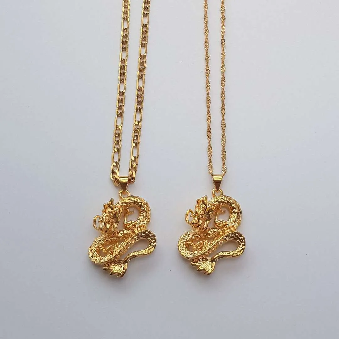 Chinese Dragon Necklace sold by PRYA product image thumbnail 3
