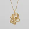Chinese Dragon Necklace sold by PRYA