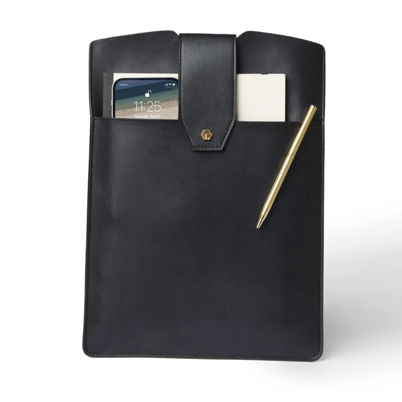 The Daily Cactus 'Leather' Laptop Clutch sold by The Fileist