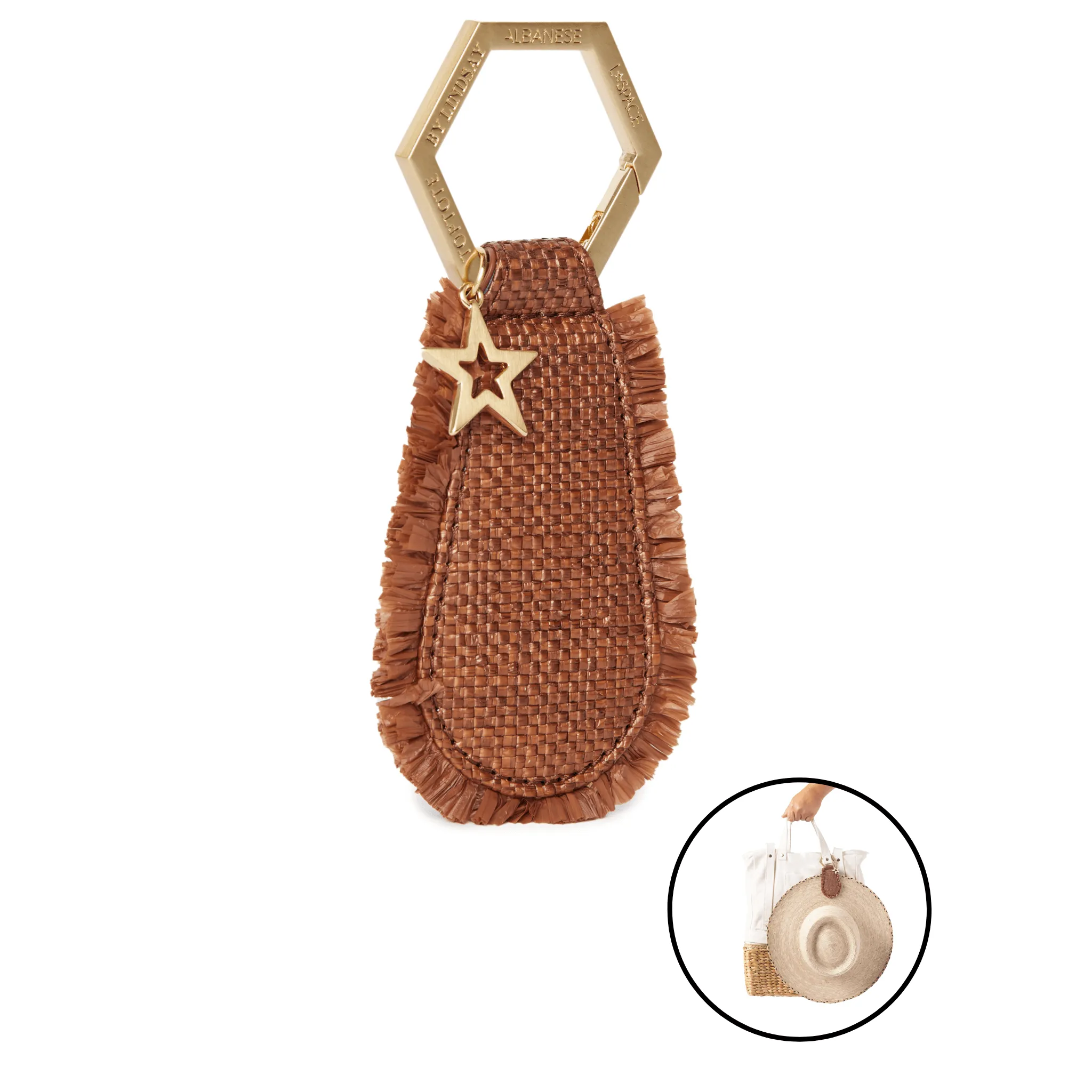 L*SPACE x Lindsay Albanese TOPTOTE Hat Clip sold by The Fileist product image thumbnail 2