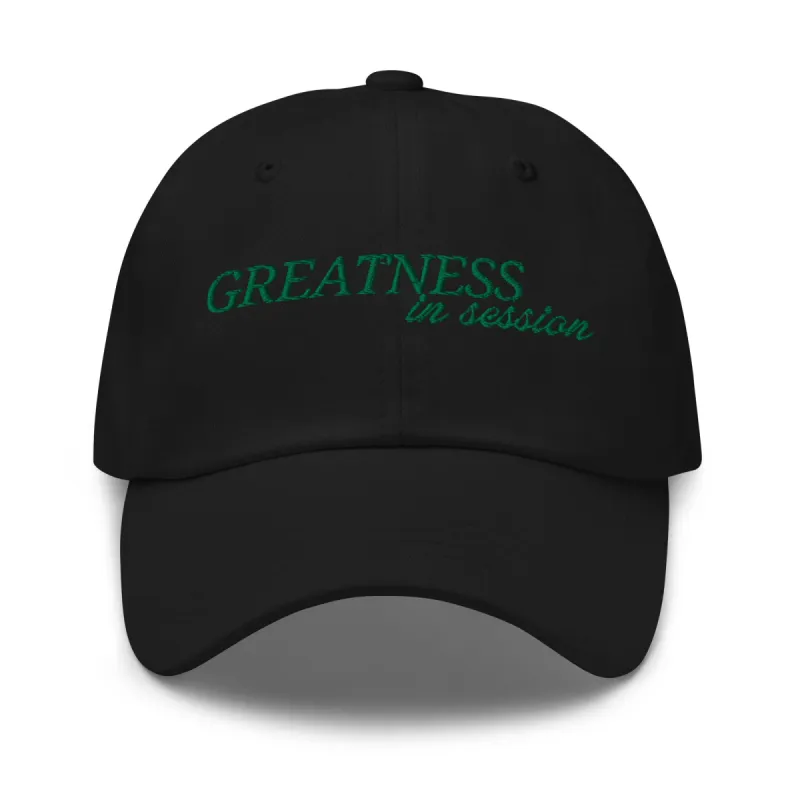 Greatness In Session Dad hat sold by The Fileist
