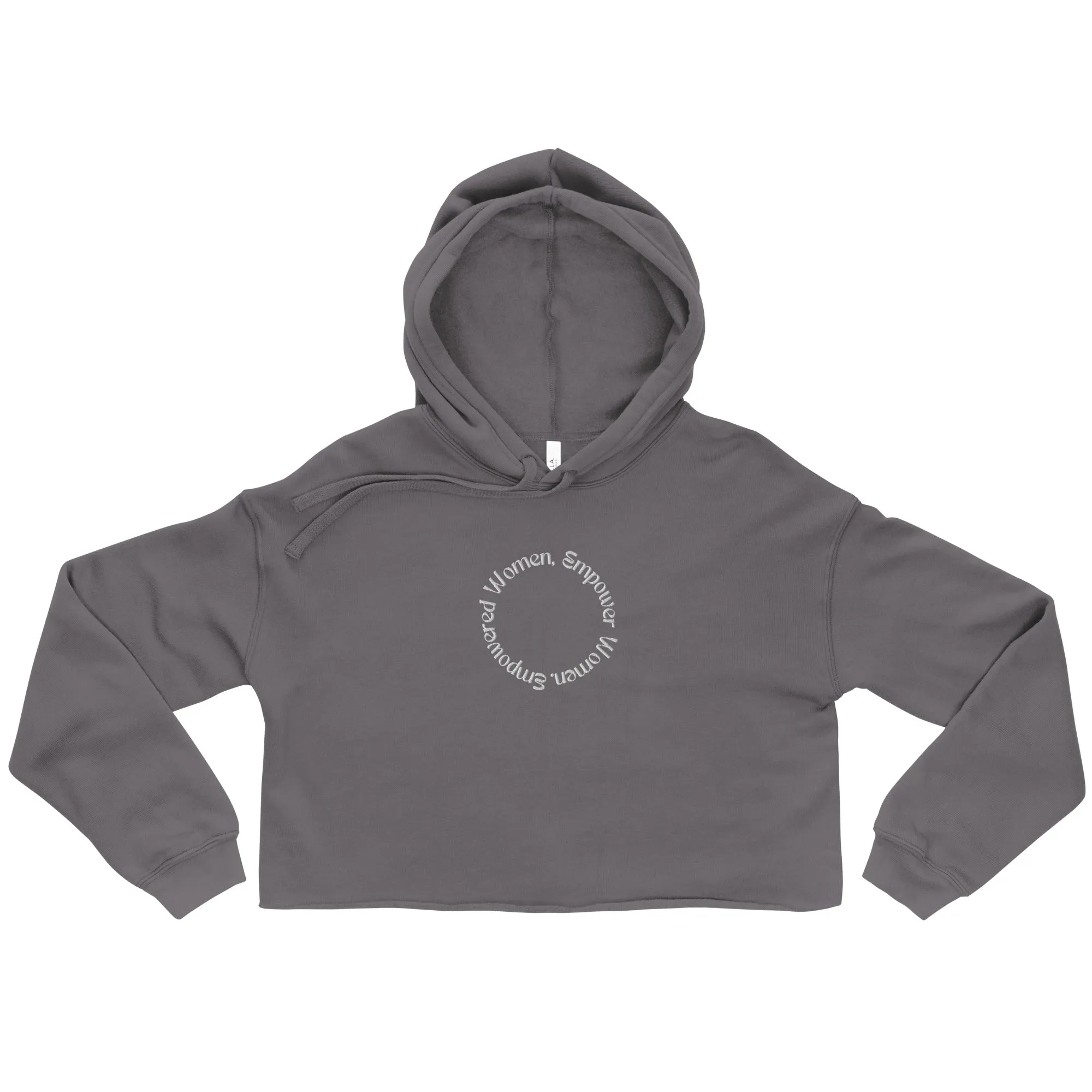 'Women Empowerment' Crop Hoodie sold by The Fileist product image thumbnail 3