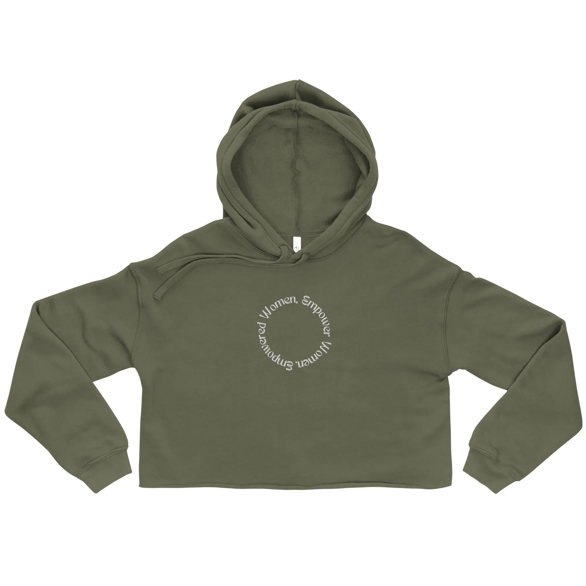 'Women Empowerment' Crop Hoodie sold by The Fileist
