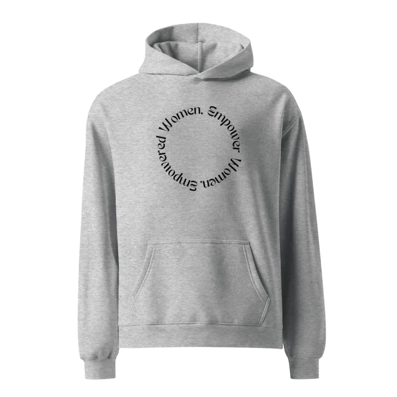 'Empowered Women' Unisex oversized hoodie sold by The Fileist