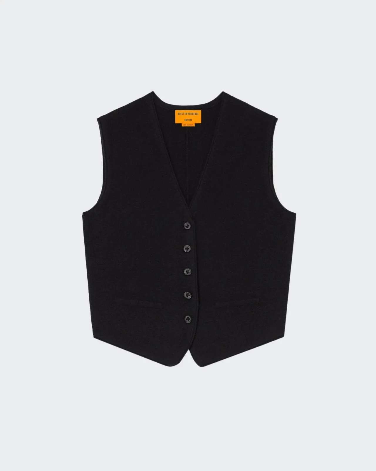 Tailored Vest - Black sold by Guest In Residence