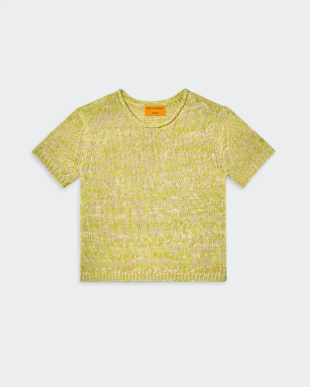 Speckled Crop Tee - Citrine sold by Guest In Residence