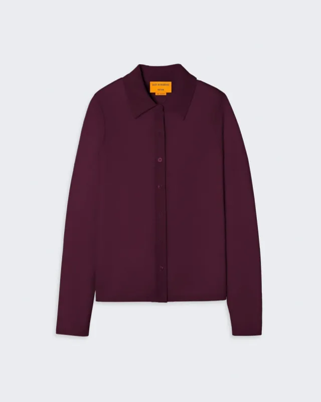 Elle Shirt - Plum sold by Guest In Residence